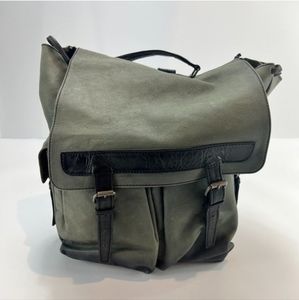 Free People We The Free Trailblazer Leather Backpack EUC